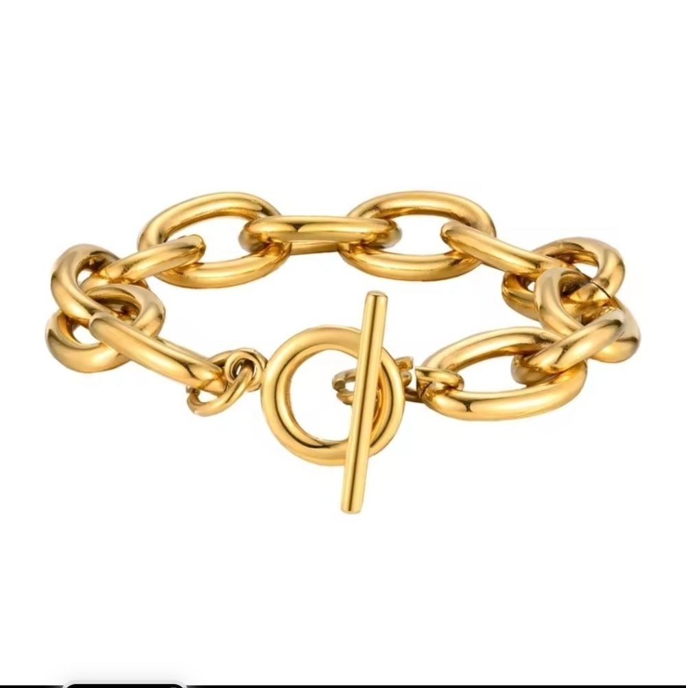 Gold Chain Bracelet - Picture 4 of 4